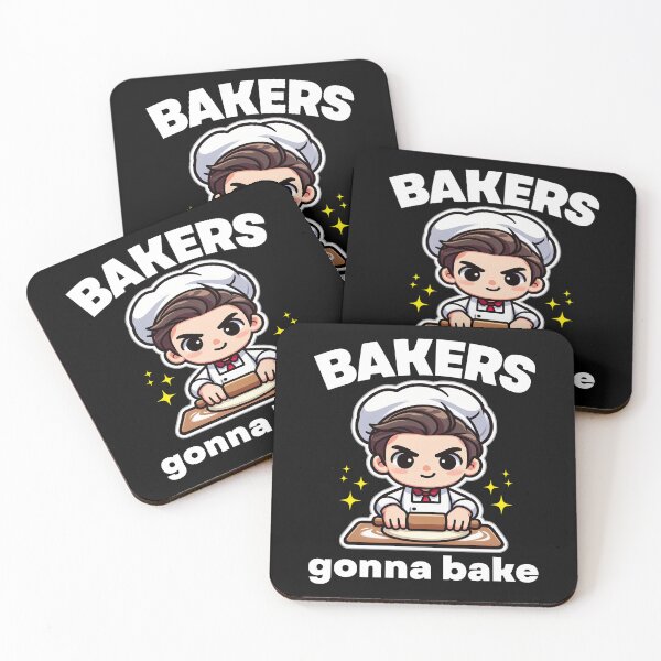 Item preview, BAKERS GONNA BAKE - BAKING GIFT designed and sold by KEF Custom.