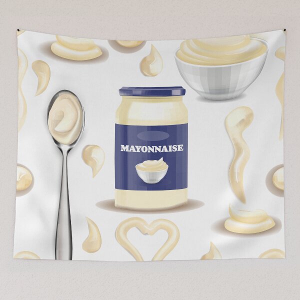 Item preview, mayo mayonnaise condiment creamy spread sauce  designed and sold by Gossip Rag.