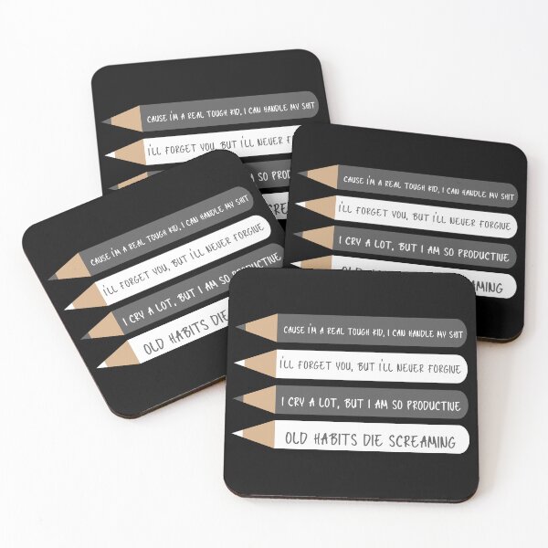 Item preview, Taylor Swift lyric pencils designed and sold by broadwaygirl142.