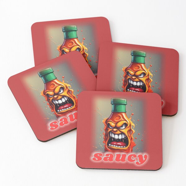 Item preview, Saucy - Angry Hot Sauce designed and sold by HauntedOpera.