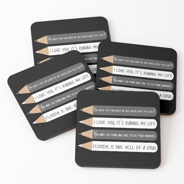 Item preview, Taylor Swift lyric pencils designed and sold by broadwaygirl142.