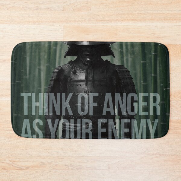 Item preview, Think of anger as your enemy. designed and sold by store-wasabi.