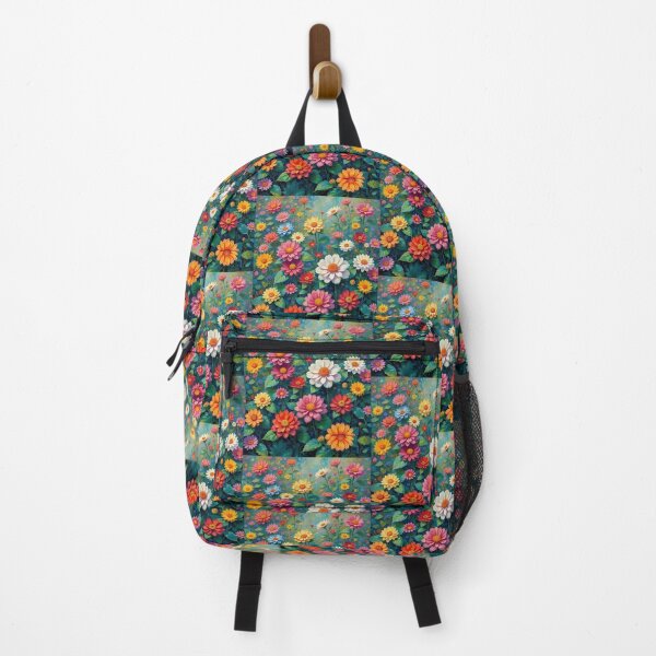 Item preview, colorful floral patterns designed and sold by blankshirt.