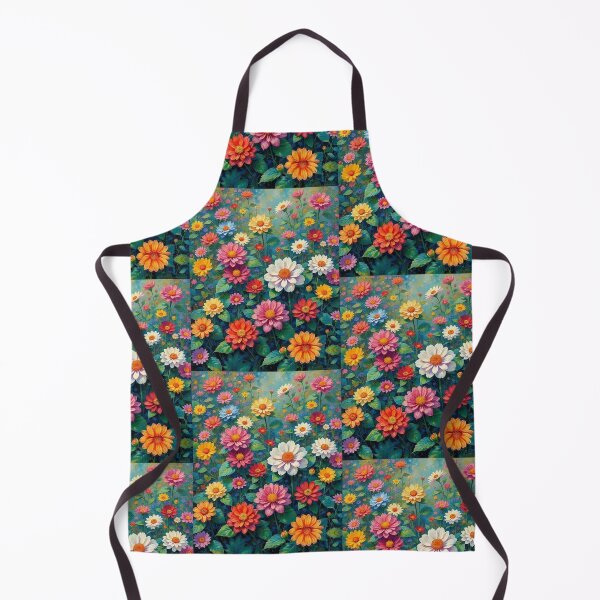 Item preview, colorful floral patterns designed and sold by blankshirt.