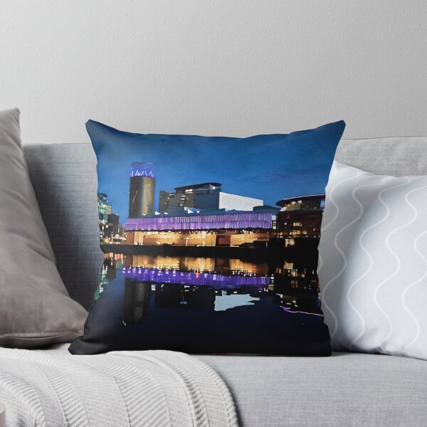 Item preview, The Lowry, Urban Architectural Reflection Art, Salford Quays Manchester UK designed and sold by IwasInspiredBy.