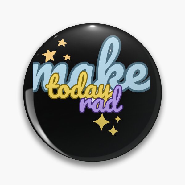 Item preview, Make Today Rad Quote Retro Vintage Stars designed and sold by ugsdesignS.