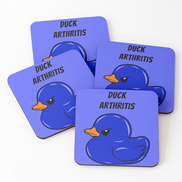 Artikelvorschau, Entenarthritis (blau) entworfen und verkauft von Chronic Illness Awareness Shop.