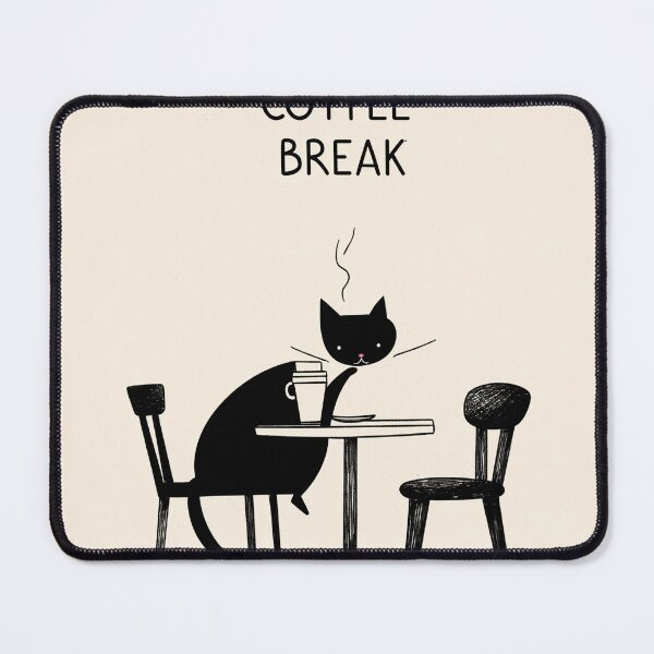 Item preview, Cat on Coffee Break designed and sold by Rtymer.