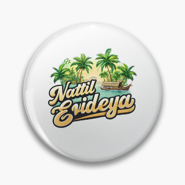 Artikelvorschau, Von Kerala inspiriertes „Nattil Evideya“-T-Shirt-Design entworfen und verkauft von inoventre.