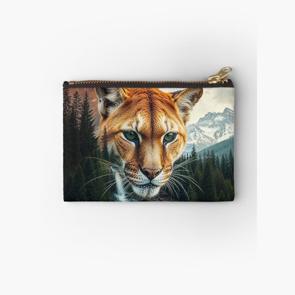 Item preview, Cougar and Mountain Scene designed and sold by Skye Ryan-Evans.
