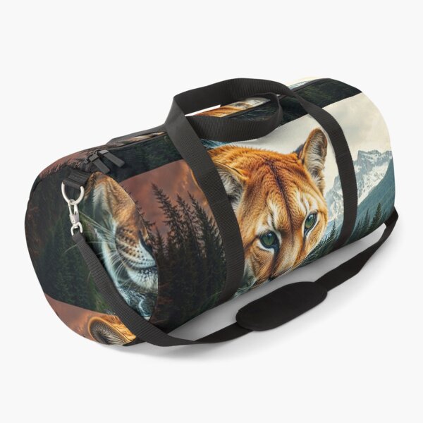 Item preview, Cougar and Mountain Scene designed and sold by Skye Ryan-Evans.