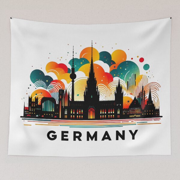 Item preview, german, germany, flag designed and sold by TrueArtVibes.