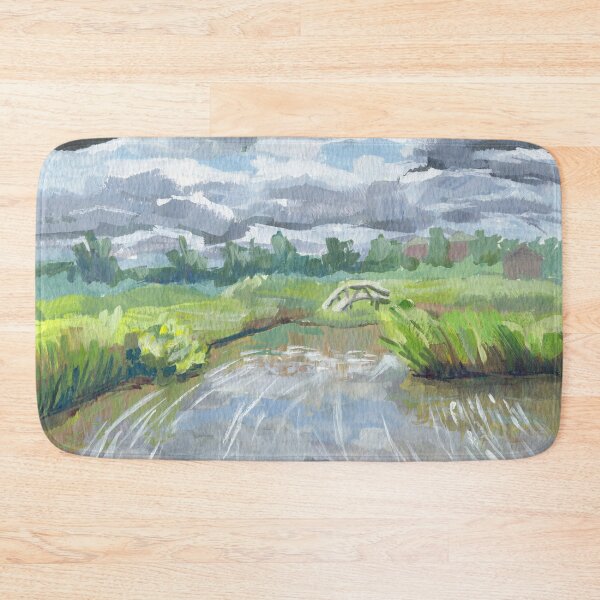 Item preview, Storm clouds above water designed and sold by vanderkat.
