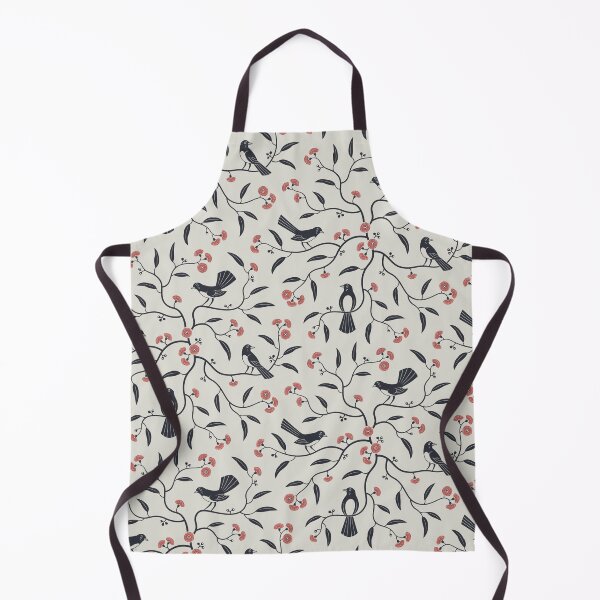 Item preview, Wagtail Blossom Black designed and sold by Diomedes-Jones.