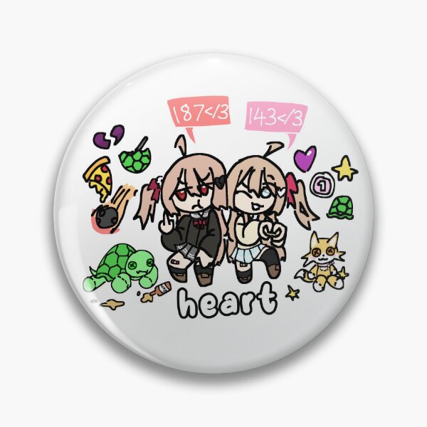 Item preview, neuro sama and evil neuro with vedal plush and anny plush designed and sold by Kiiat.