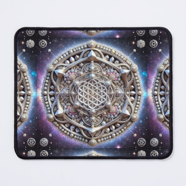 Item preview, Infinity Mandala #2: The Eternal Lux Mandala of Sacred Wealth and Cosmic Power designed and sold by Meta2Physical.
