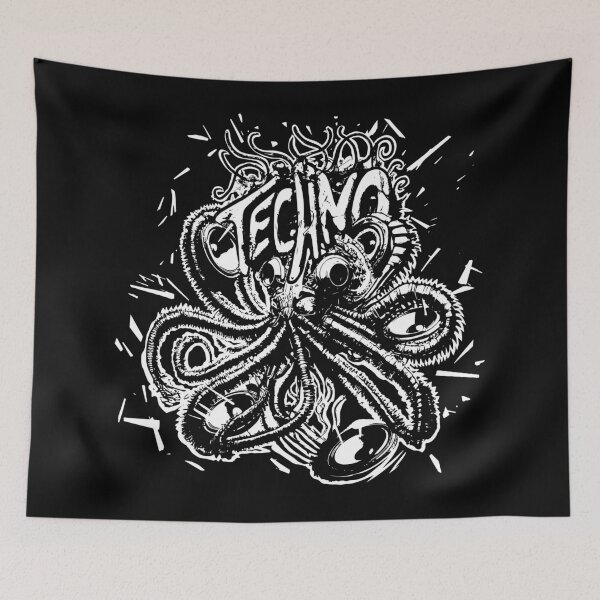 Item preview, Octopus techno designed and sold by ZEWAoner.