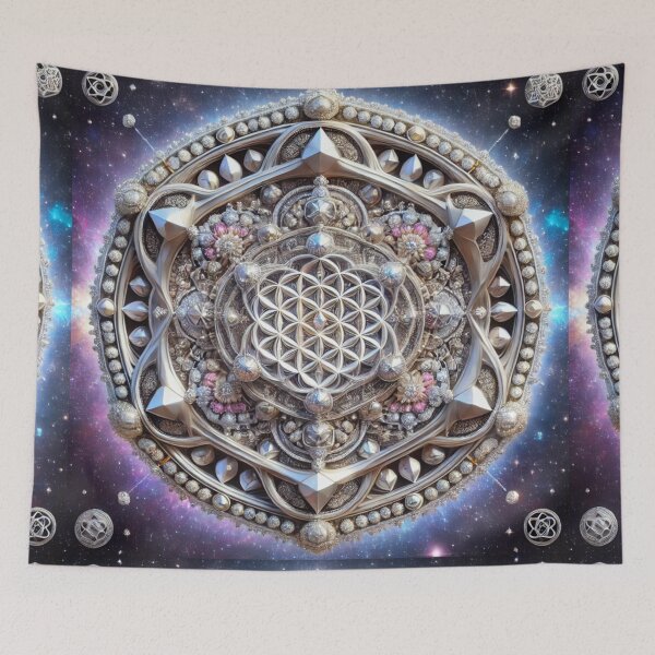 Item preview, Infinity Mandala #2: The Eternal Lux Mandala of Sacred Wealth and Cosmic Power designed and sold by Meta2Physical.