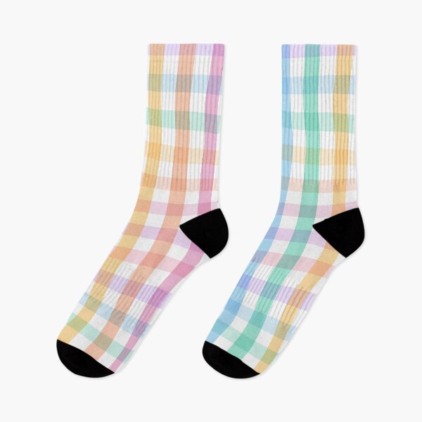 Item preview, Pastel Plaid Pattern with Soft Colors designed and sold by quickkdesign.