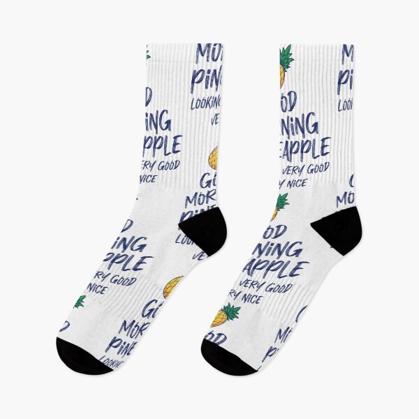 Item preview, Good Morning, Pineapple! Looking Very Good, Very Nice. Fun & Fresh Tee and sticker  designed and sold by elmanchour.