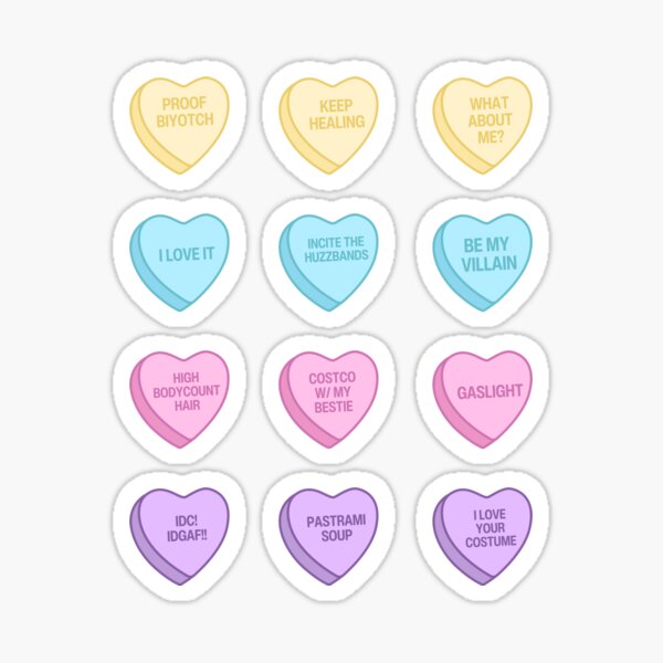 Item preview, Salt Lake City conversation hearts designed and sold by oxrangejuice.