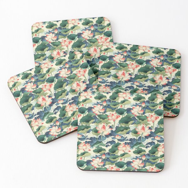 Item preview, Soft Lotus Blooms and Gentle River Movement designed and sold by Piotrek0001.