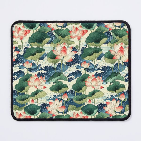 Item preview, Soft Lotus Blooms and Gentle River Movement designed and sold by Piotrek0001.