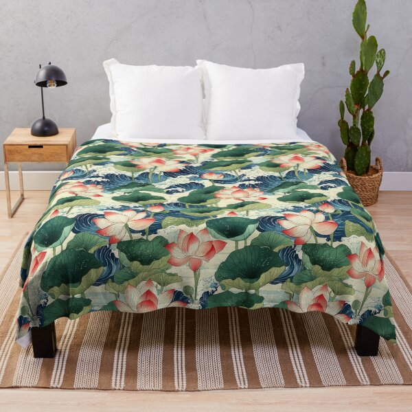 Item preview, Soft Lotus Blooms and Gentle River Movement designed and sold by Piotrek0001.