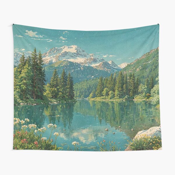 The Rockies Tapestry