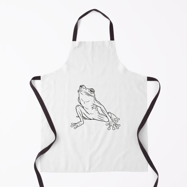 Item preview, Frog with artistic lines - Elegance of nature designed and sold by ATOTI.