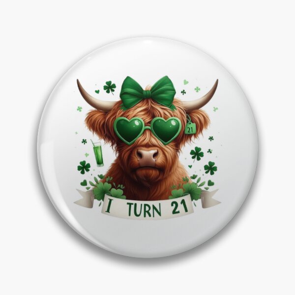 Item preview, I Turn 21th On My St Patrick's Day ,Happy 21th Birthday  designed and sold by DeeCeeFashion.