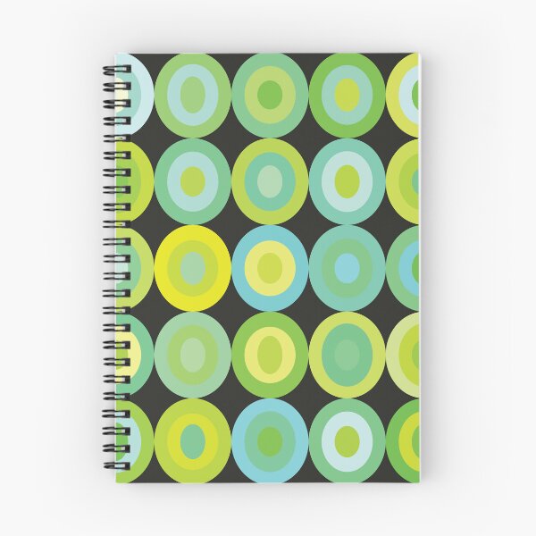 Item preview, Bold Colorful Vibrant Green Yel Boho Circle Pattern designed and sold by kakarikihill.