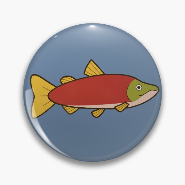 Item preview, Sockeye Salmon designed and sold by sarahweber.art.