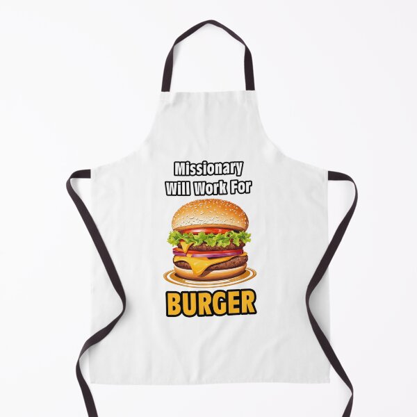 Item preview, Missionary Will Work For Burger 1 designed and sold by Tom-Johnson.