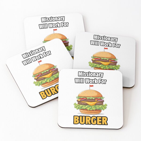 Item preview, Missionary Will Work For Burger 2 designed and sold by Tom-Johnson.