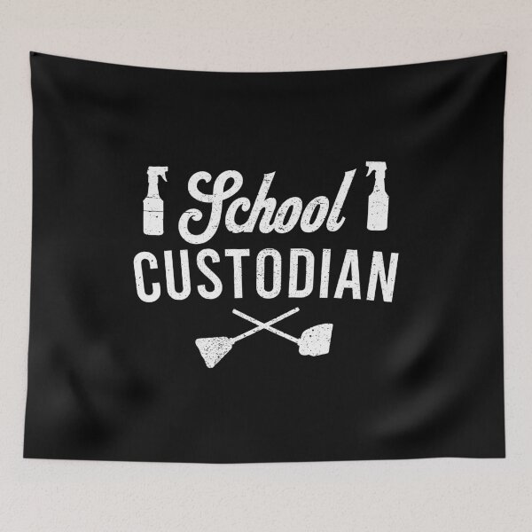Item preview, School Custodian - School Cleaning Crew designed and sold by xhearalisa.