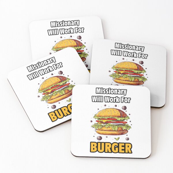 Item preview, Missionary Will Work For Burger 3 designed and sold by Tom-Johnson.