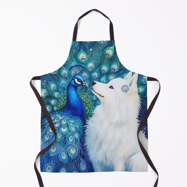 Item preview, Peacock Samoyed Theme designed and sold by Nocturne  Paws.