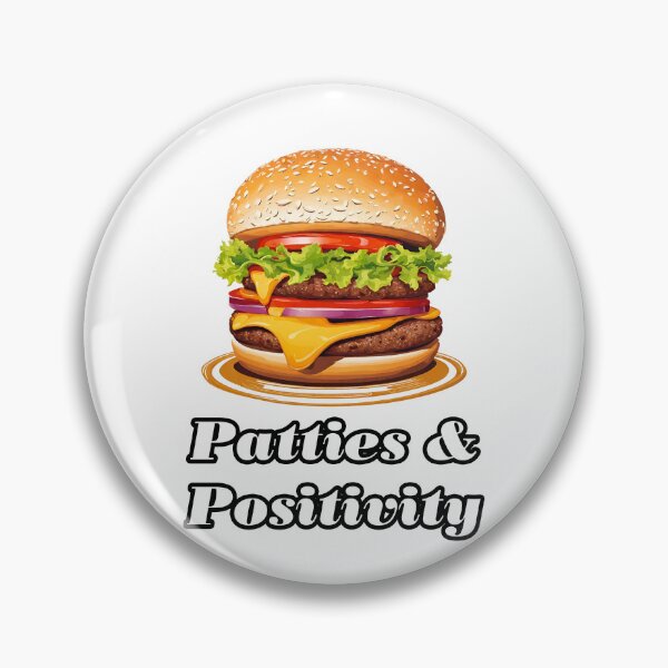 Item preview, Patties & Positivity - Burger quote 2 designed and sold by Tom-Johnson.