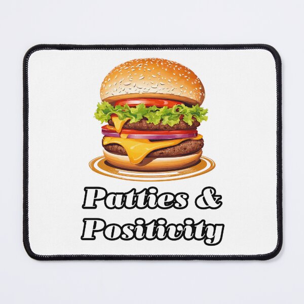 Item preview, Patties & Positivity - Burger quote 2 designed and sold by Tom-Johnson.