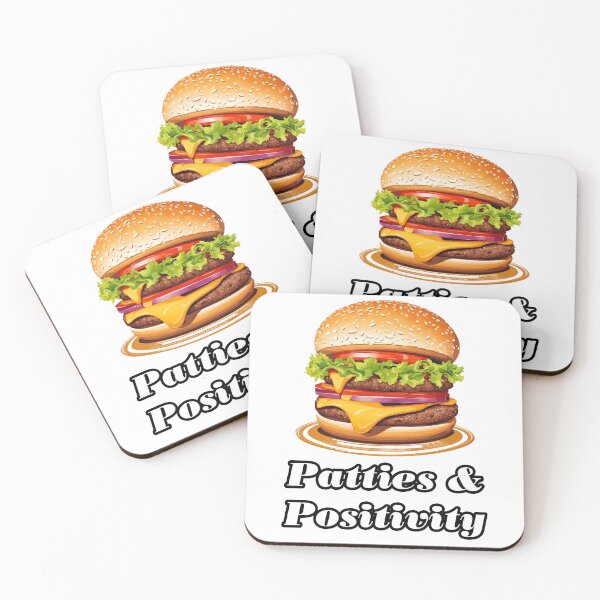 Item preview, Patties & Positivity - Burger quote 2 designed and sold by Tom-Johnson.