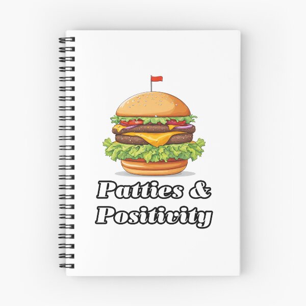 Item preview, Patties & Positivity - Burger quote 3 designed and sold by Tom-Johnson.