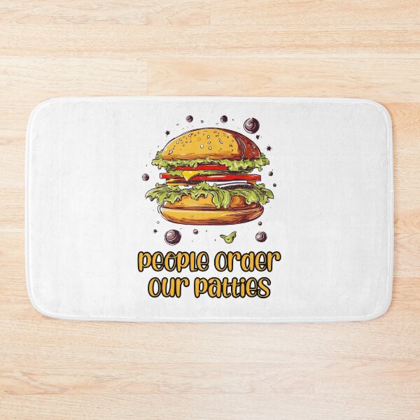 Item preview, People Order Our Patties - Burger quote 1 designed and sold by Tom-Johnson.