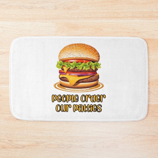 Item preview, People Order Our Patties - Burger quote 2 designed and sold by Tom-Johnson.