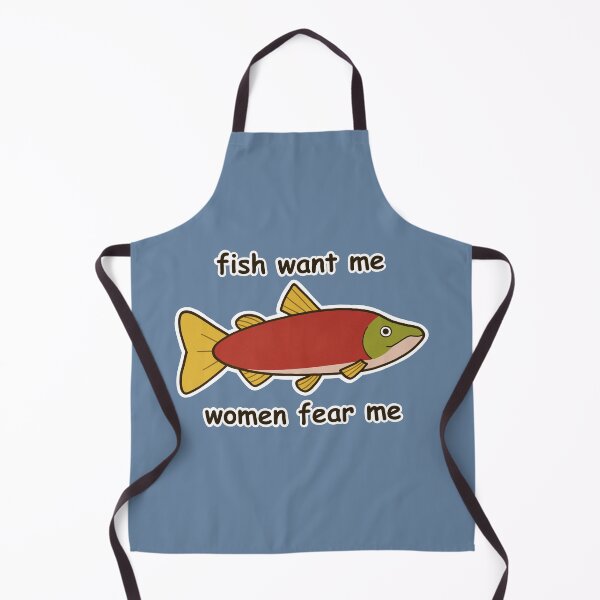 Item preview, Fish Want Me Women Fear Me Sockeye Salmon designed and sold by sarahweber.art.