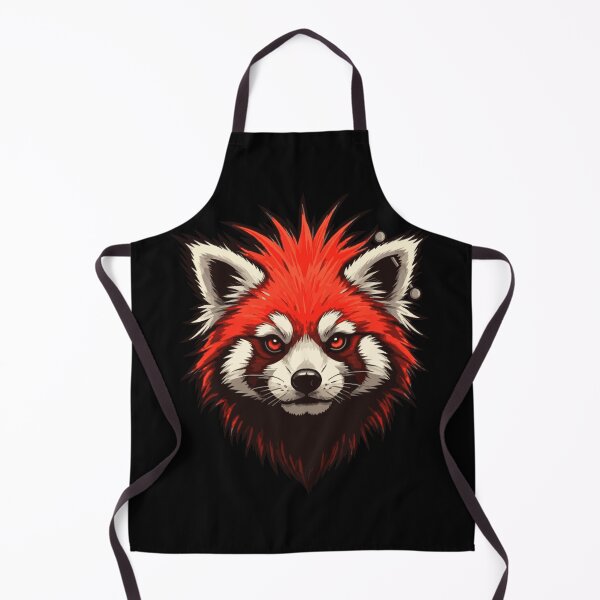 Item preview, Red Punk Panda designed and sold by ZEWAoner.