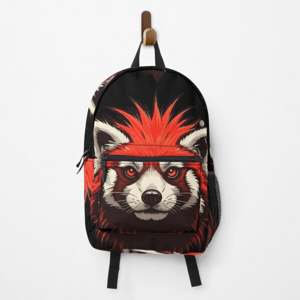 Item preview, Red Punk Panda designed and sold by ZEWAoner.
