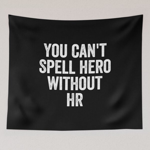 Item preview, You can't Spell hero without HR - Funny HR Office Worker designed and sold by zeviwanty.