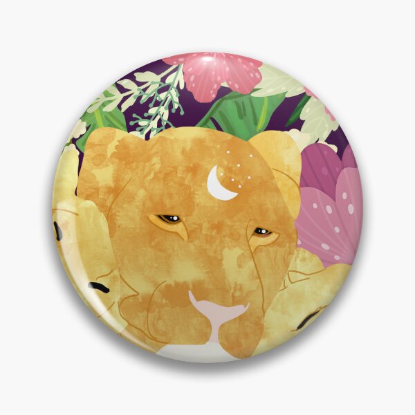Item preview, A Sincere Promise I Made To Myself, To Be Your Lioness When Things Are Messed #painting designed and sold by 83oranges.com.