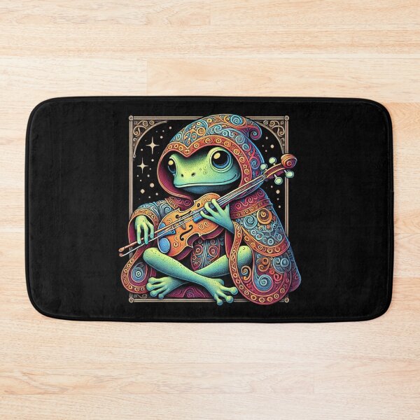 Item preview, Frog Fiddler - Enchanting Melodies designed and sold by ATOTI.